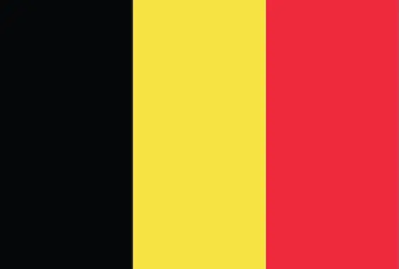 Flag of Belgium for VeryConnect's membership management software for Belgium page