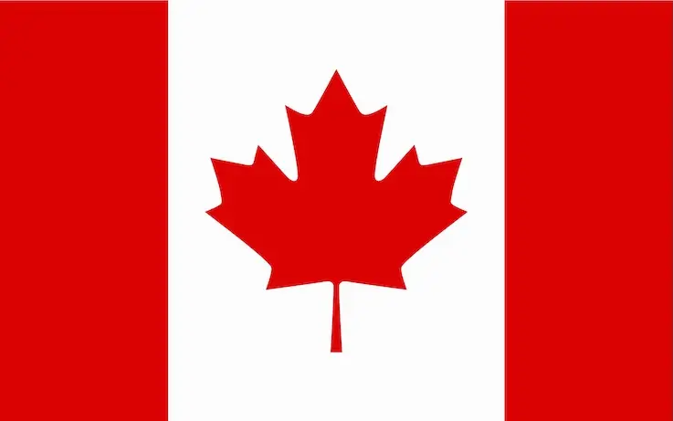 Flag of Canada for VeryConnect's membership management software for Canada page