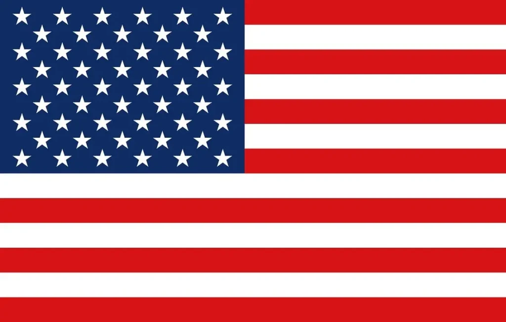 Flag of USA for VeryConnect's membership management software for USA page